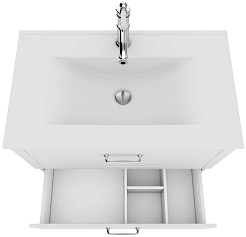 Iddis Тумба под раковину Oxford 80 белая – фотография-3